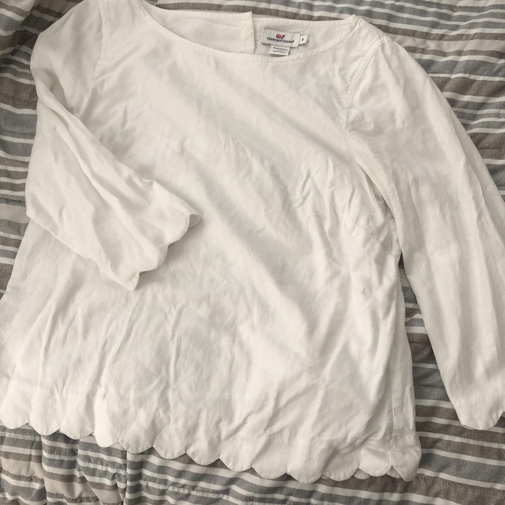 Vineyard Vines linen top
